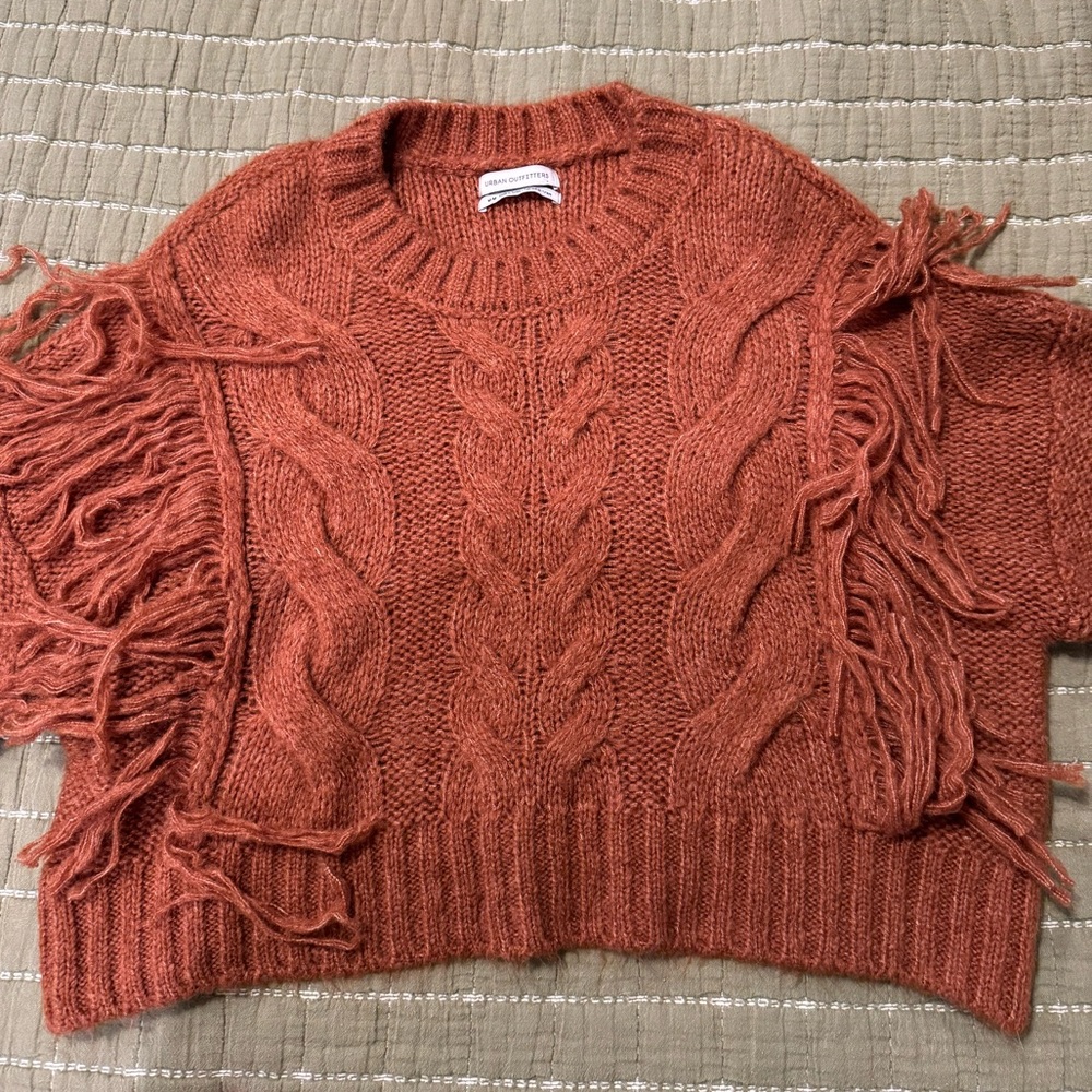 UO fringe sweater